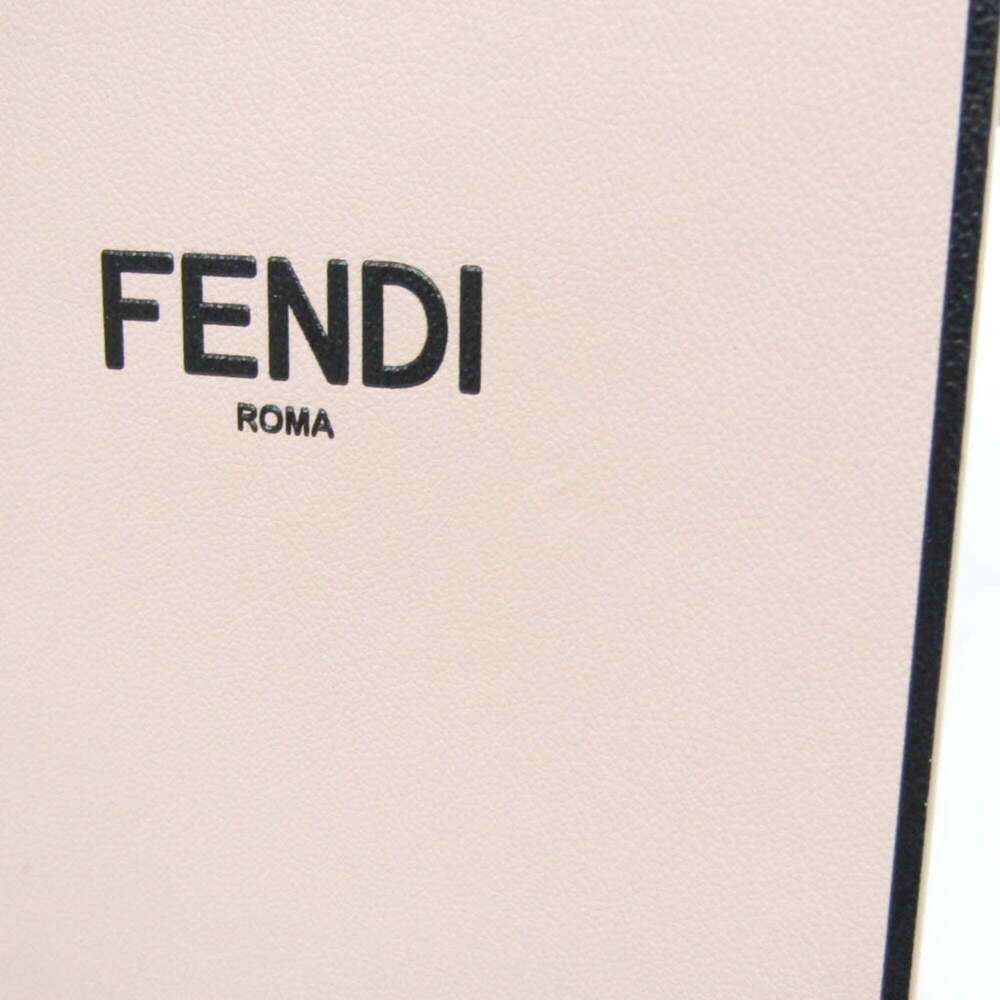 FENDI Pink Leather Shoulder Bag - Picture 8 of 14